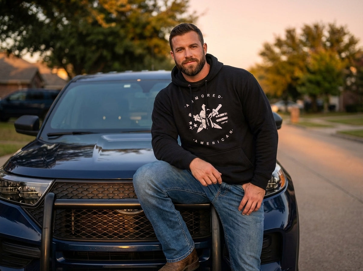Armored American Defender Hoodie
