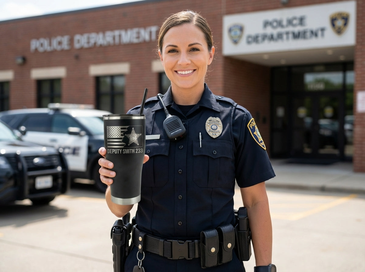 Law Enforcement Guardian Brew Custom Tumbler