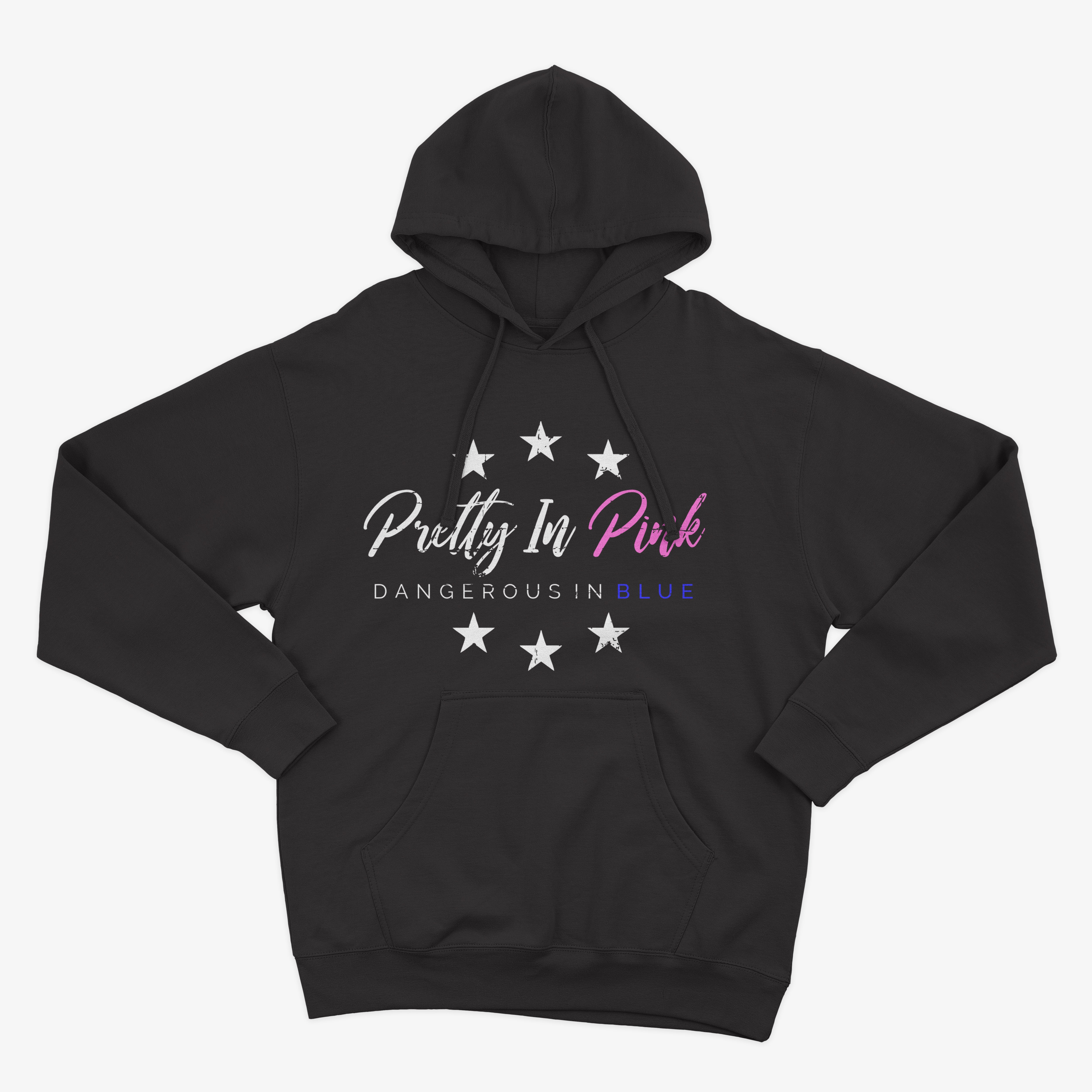 Pretty In Pink- Dangerous in Blue Women&#39;s Hoodie